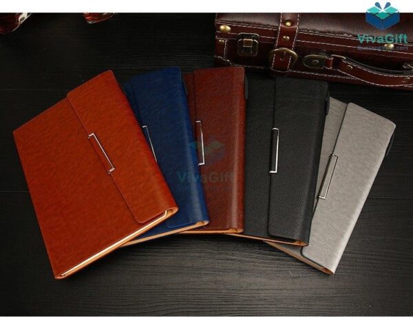 Sổ tay bìa còng B015 size A5 khắc tên theo yêu cầu