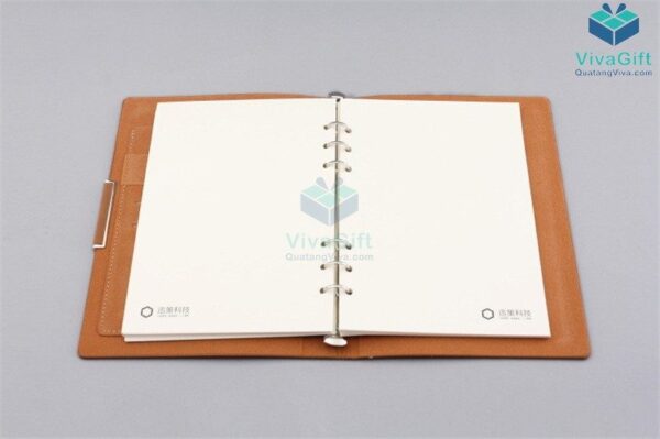 Sổ Tay Bìa Còng B015 Da PU - Hình ảnh 15