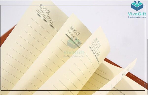 Sổ tay bìa còng B018 thiết kế theo yêu cầu
