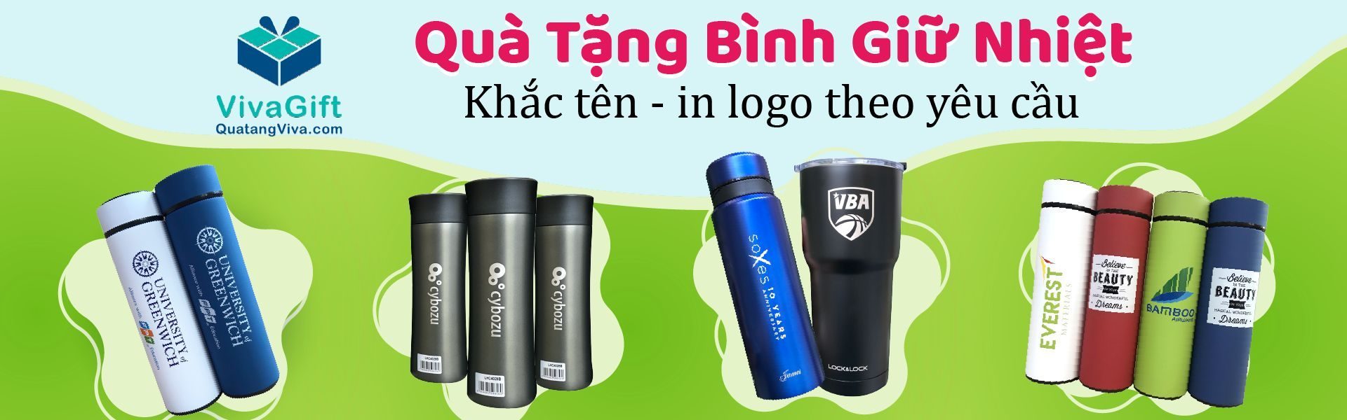 quà tặng bình giữ nhiệt vivagift