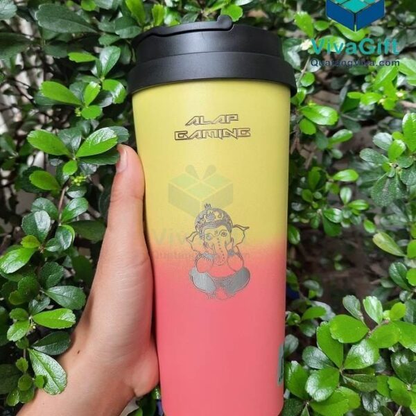 Ly Giữ Nhiệt Lock&Lock Clip Tumbler LHC4151 (540ml) Two-Tone