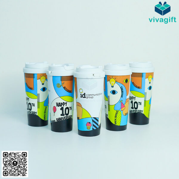 Ly Giữ Nhiệt Lock&Lock Energetic One -Touch Tumbler LHC3249 - 550ML 11