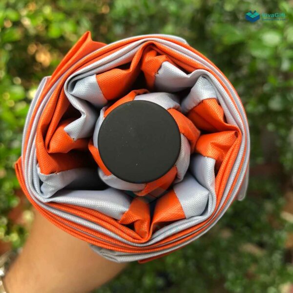 Ô Dù Cầm Tay Gấp 3 Tự Động 1 Chiều R=55cm 8 Kèo D011 - Hình ảnh 9