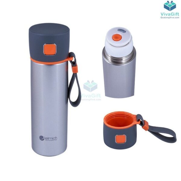 Bình giữ nhiệt Elmich 480ml EL-0689 in logo