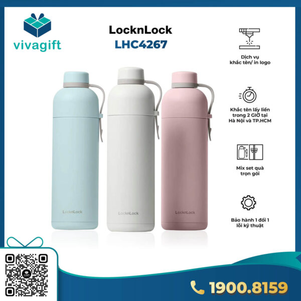 binh giu nhiet locklock belt bottle lhc4267 490ml 1 6 VivaGift