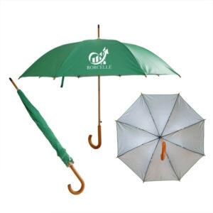 Dù Cầm Tay Cán Gỗ Cong Bán Kính 60cm D031 - Quà Tặng Viva