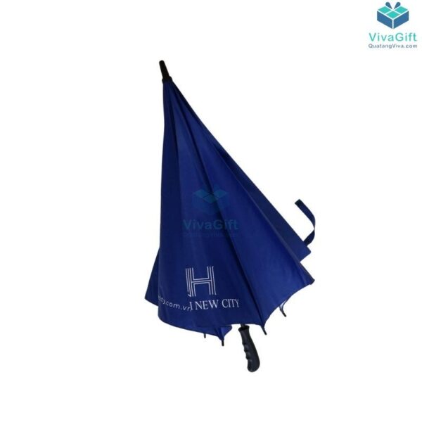 Ô Dù Cầm Tay Cán Thẳng Khung Sắt Cán Nhựa D034 Bán Kính 75cm