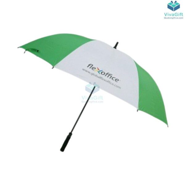 dù cầm tay cán thẳng bán kính 70cm in logo D035