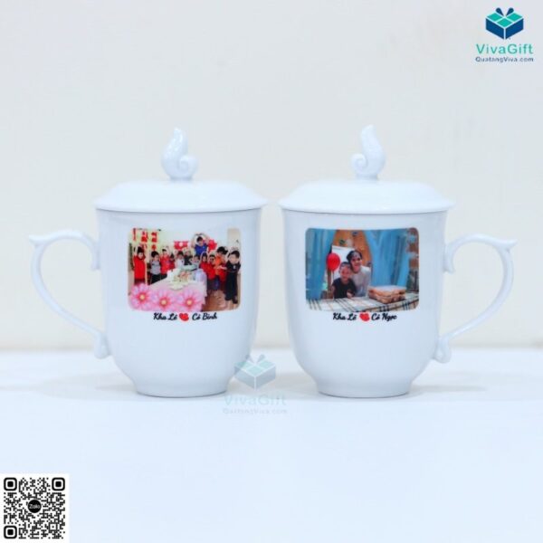 Cốc Sứ Minh Long 0.30 L - Mẫu Đơn - In Hình 4