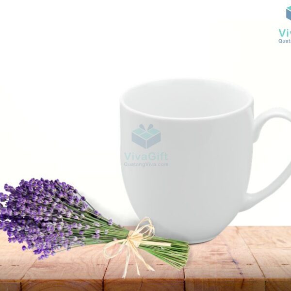 Ly sứ Minh Long 0.4 L - Camellia - Trắng
