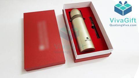 Hộp Âm Dương Đựng Set Bình Giữ Nhiệt Và Bút In Logo HAD05 6 Hộp Âm Dương Đựng Set Bình Giữ Nhiệt Và Bút In Logo HAD05 8