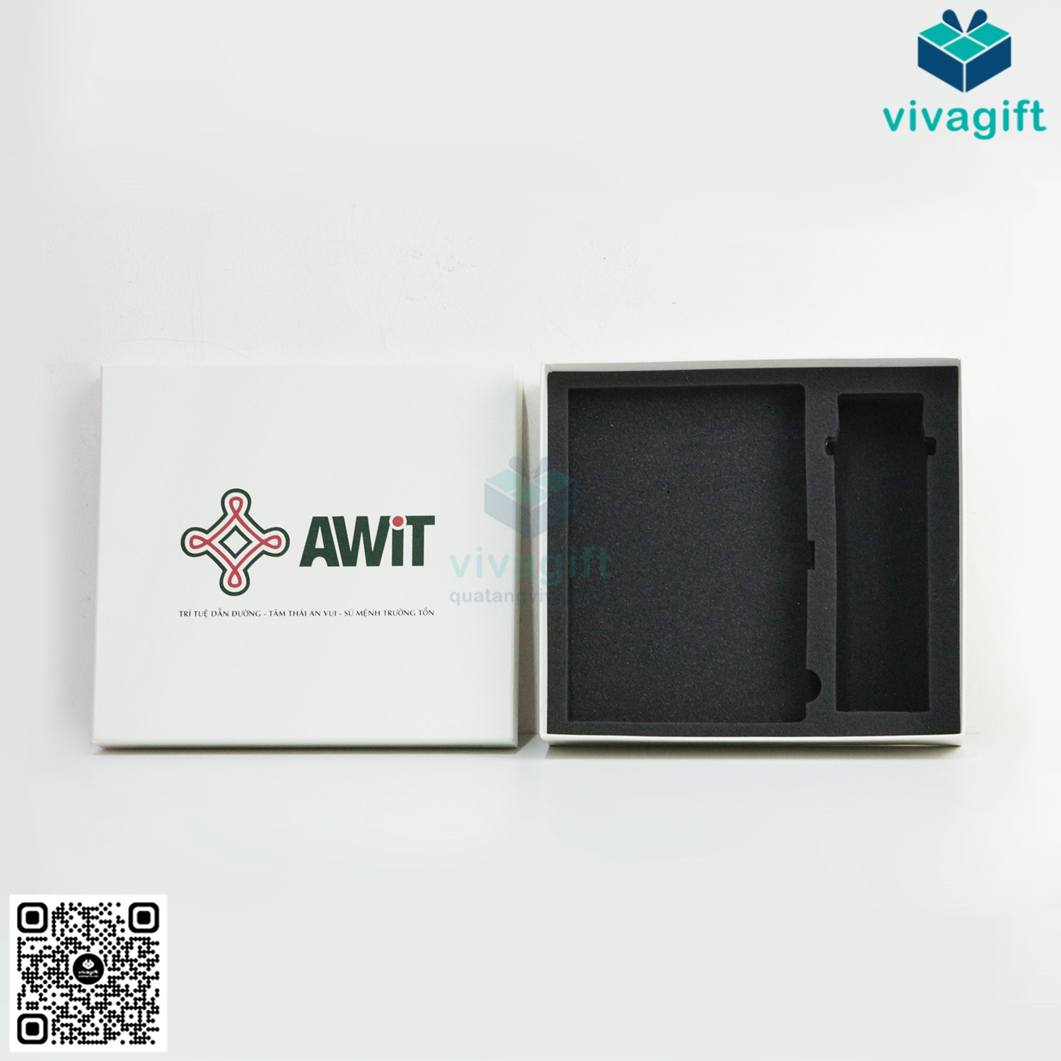 Quà Tặng Doanh Nghiệp Vivagift 96 Hộp Quà Đựng Bình Giữ Nhiệt Và Sổ Tay HAD08 - Quatangviva.com