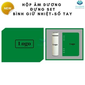 Hộp Âm Dương Đựng Bình Giữ Nhiệt Và Sổ Tay HAD08 9