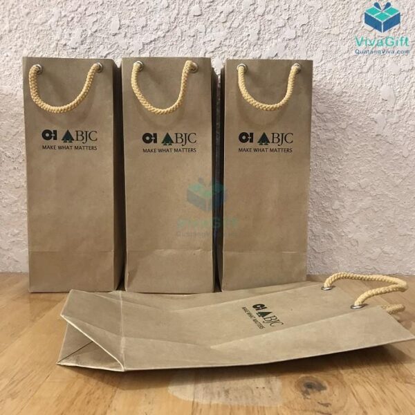 Túi Giấy Đựng Bình Giữ Nhiệt Có Quai Xách TG01