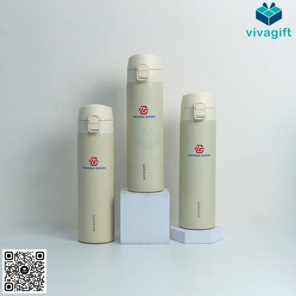 Bình Giữ Nhiệt LocknLock 400ml LHC3270 Slim Fit Onetouch - Hình ảnh 6
