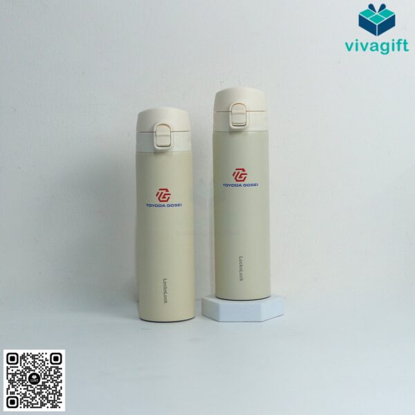 Bình Giữ Nhiệt LocknLock 400ml LHC3270 Slim Fit Onetouch - Hình ảnh 9