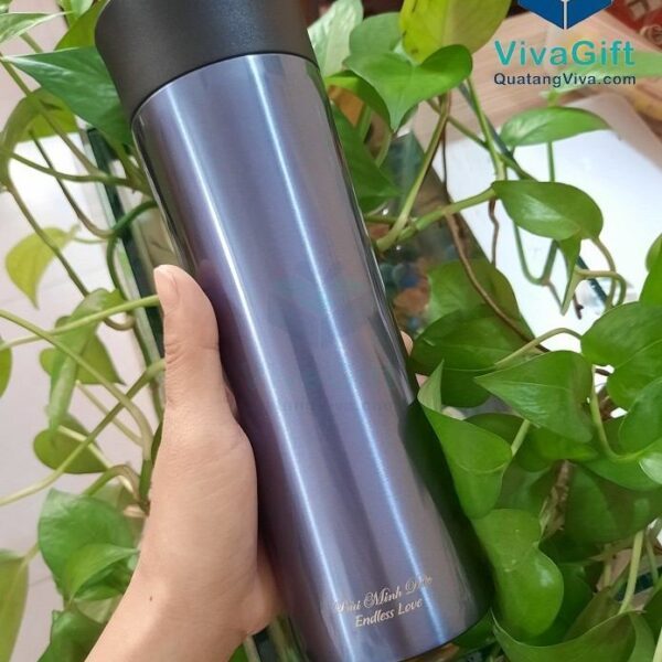Bình Giữ Nhiệt Lock&Lock 400ml LHC4028 One Hand In Logo