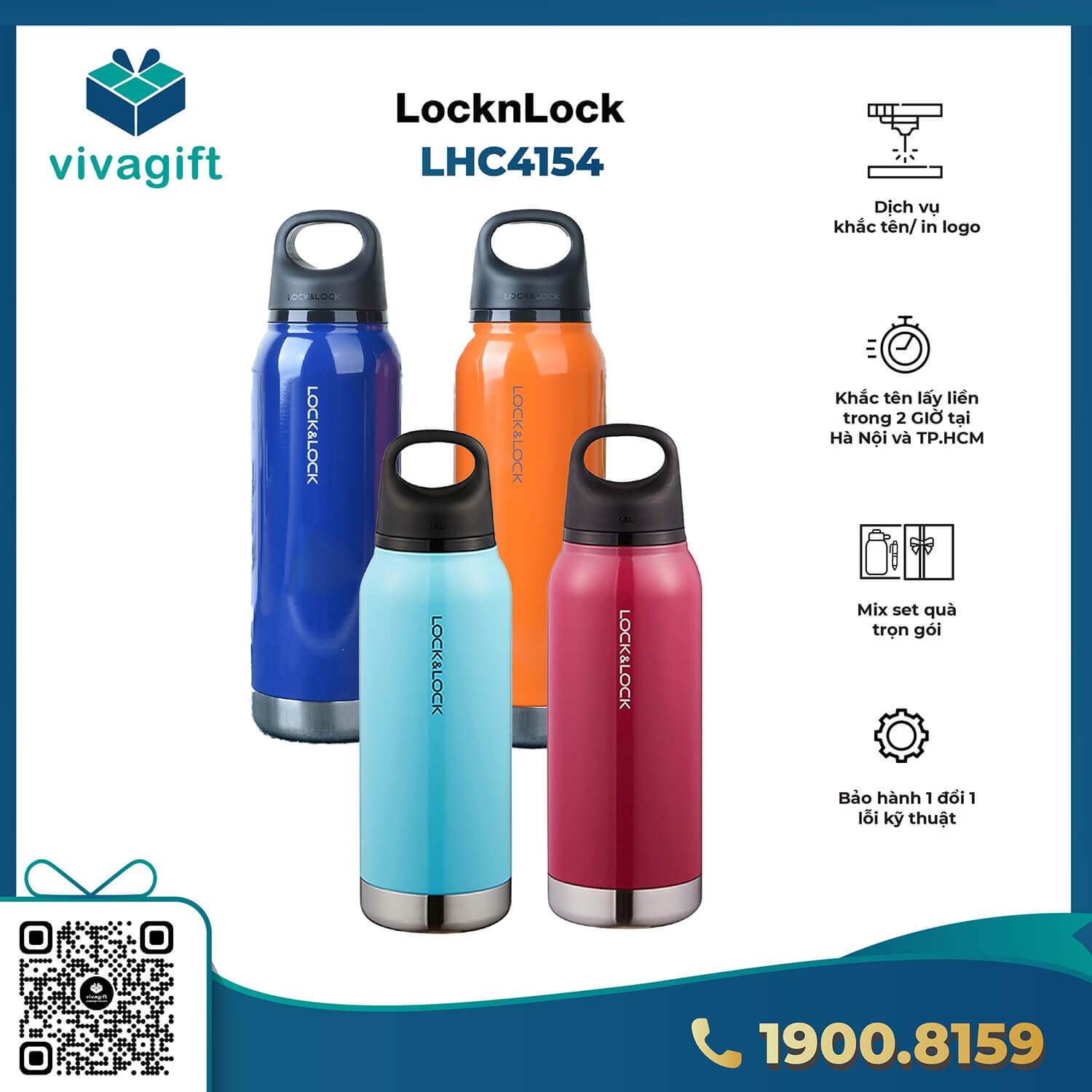 Bình Giữ Nhiệt Lock&Lock LHC4154 1