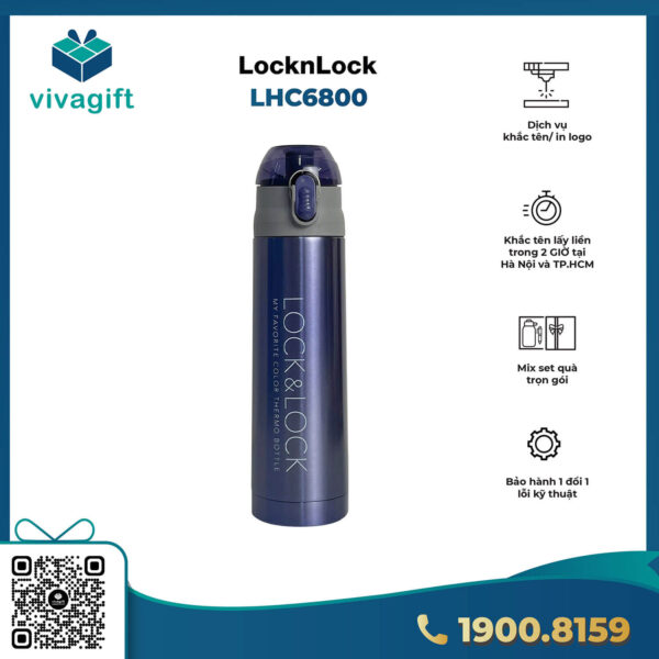 Bình Giữ Nhiệt Lock&Lock Vacuum Bottle LHC6800FU 500ml 1