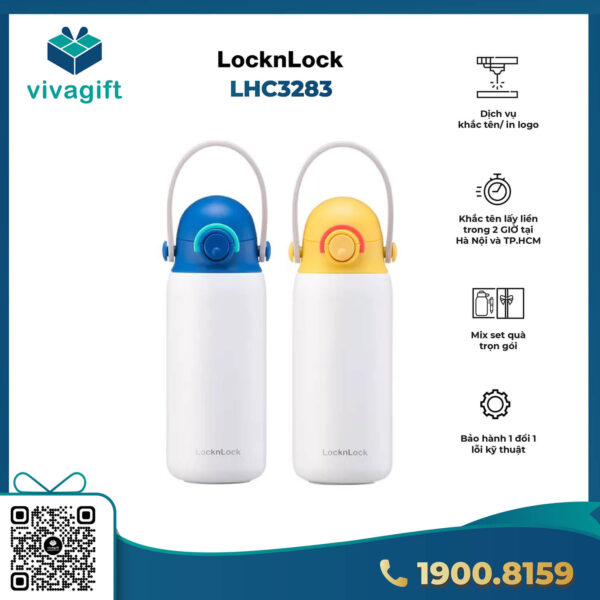 Bình Giữ Nhiệt LocknLock 350ml – LHC3283 DIY Strap Tumbler 4