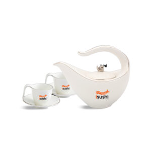 Bộ Ấm Chén Minh Long 0.45 L - Anh Vũ - Chỉ Bạch Kim 01458004303