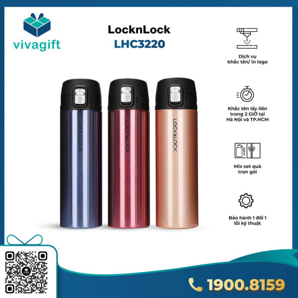 Bình Giữ Nhiệt Lock&Lock Feather Light LHC3220 500ml 1