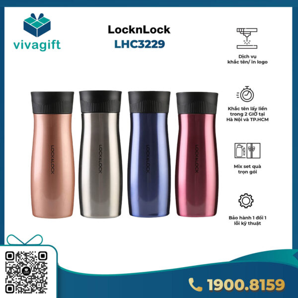 Bình Giữ Nhiệt Lock&Lock LHC3229 420ml Pin Tumbler 1