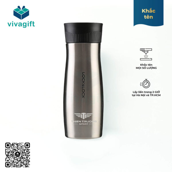 Bình Giữ Nhiệt Lock&Lock LHC3229 420ml Pin Tumbler 2