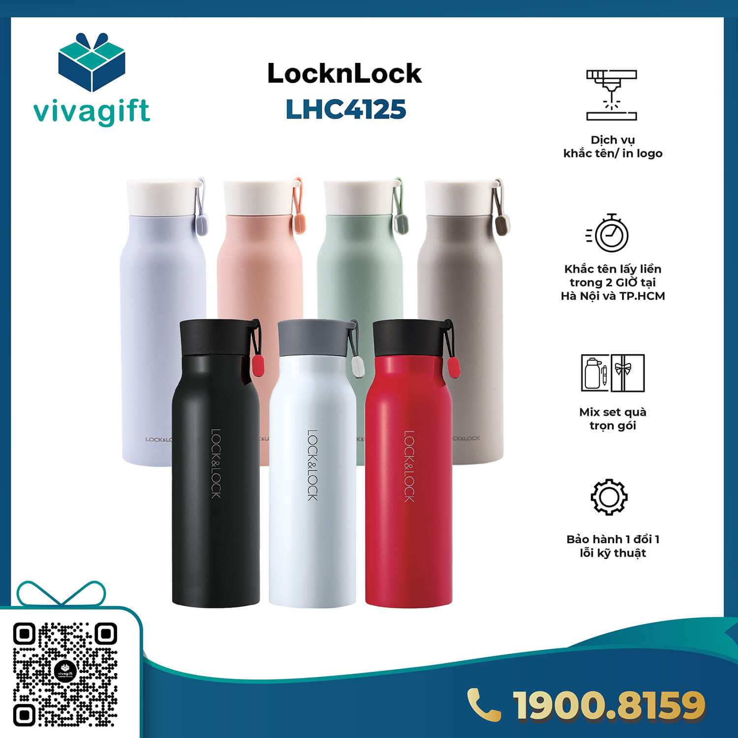 Bình Giữ Nhiệt Lock&Lock LHC4125 500ml New Name Tumbler 2