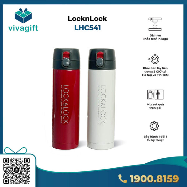 Bình Giữ Nhiệt Lock&Lock LHC541 Cherry Vacuum 450ml 3