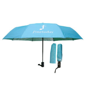 Ô cầm tay gấp 3 tự động 2 chiều quà tặng R=55cm D040 - Quatangviva.com
