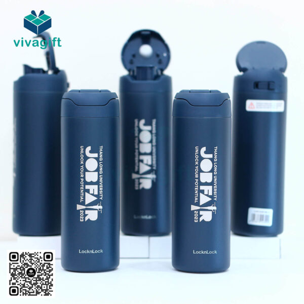 Bình giữ nhiệt LocknLock 420ml Dandy One Touch Tumbler LHC3281 4