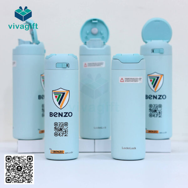 Bình giữ nhiệt LocknLock 420ml Dandy One Touch Tumbler LHC3281 10