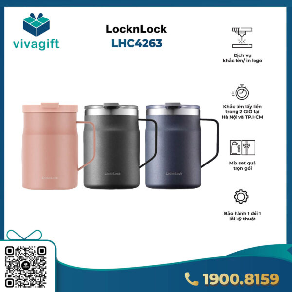 Ca Giữ Nhiệt Lock&Lock 475ml Metro Mug LHC4263 1