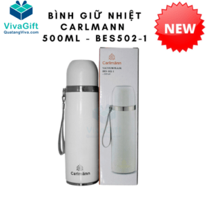 Bình Giữ Nhiệt Carlmann 500ml Nóng Lạnh BES502-1