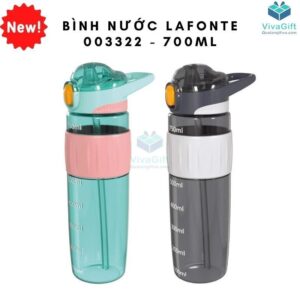 Bình Nước Nhựa La Fonte 003322 700ml In Logo