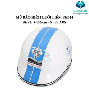 # Mũ Bảo Hiểm Lưỡi Liềm BH014 In Logo