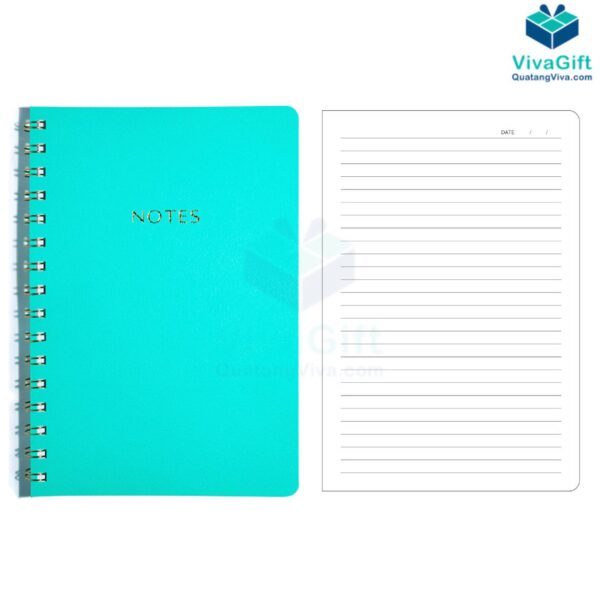 Sổ Tay Lò Xo SLX13 In Logo Theo Yêu Cầu