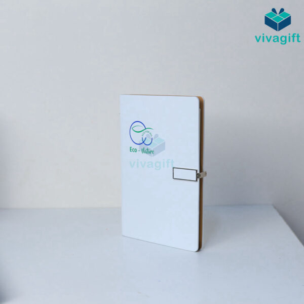 Sổ Tay Bìa Còng Gập 2 Kèm Khoá Kim Loại B033 - Hình ảnh 6
