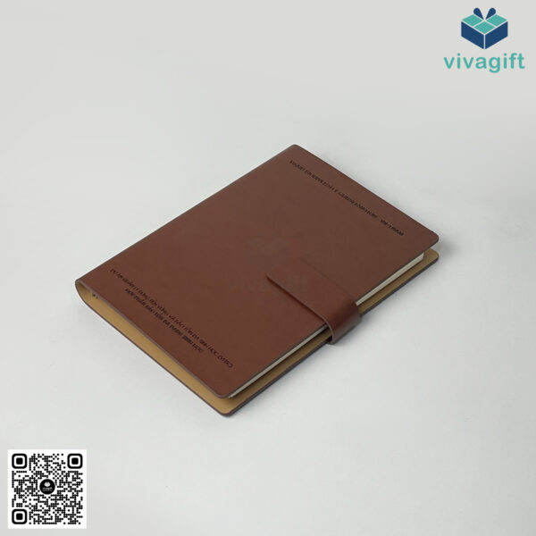 Sổ Tay Bìa Còng Gập 2 B035 Kèm Khoá Nam Châm - Hình ảnh 5