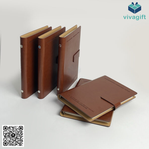 Sổ Tay Bìa Còng Gập 2 B035 Kèm Khoá Nam Châm - Hình ảnh 20