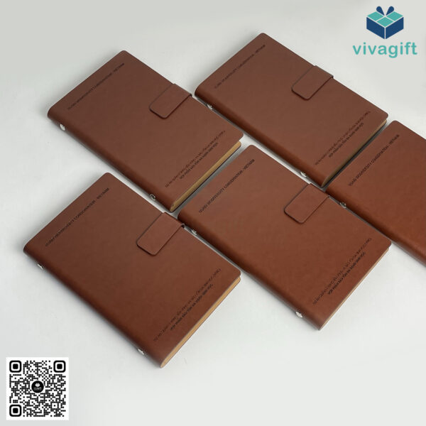 Sổ Tay Bìa Còng Gập 2 B035 Kèm Khoá Nam Châm - Hình ảnh 18
