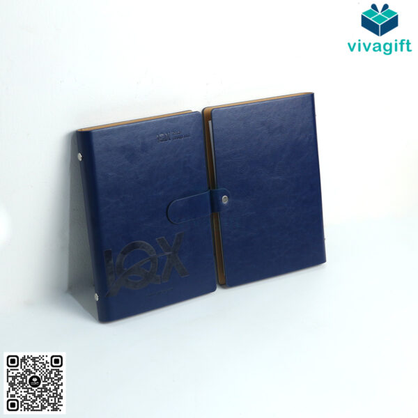 Sổ Tay Bìa Còng Gập 2 B035 Kèm Khoá Nam Châm - Hình ảnh 12