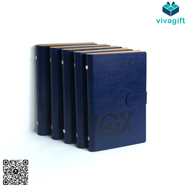 Sổ Tay Bìa Còng Gập 2 B035 Kèm Khoá Nam Châm - Hình ảnh 13