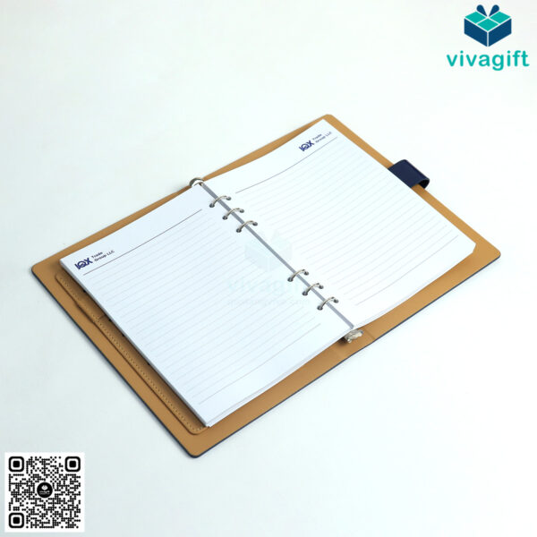 Sổ Tay Bìa Còng Gập 2 B035 Kèm Khoá Nam Châm - Hình ảnh 22