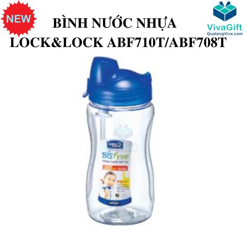 Bình Nhựa Tritan Thể Thao LocknLock 350ml/500ml In Logo Cty