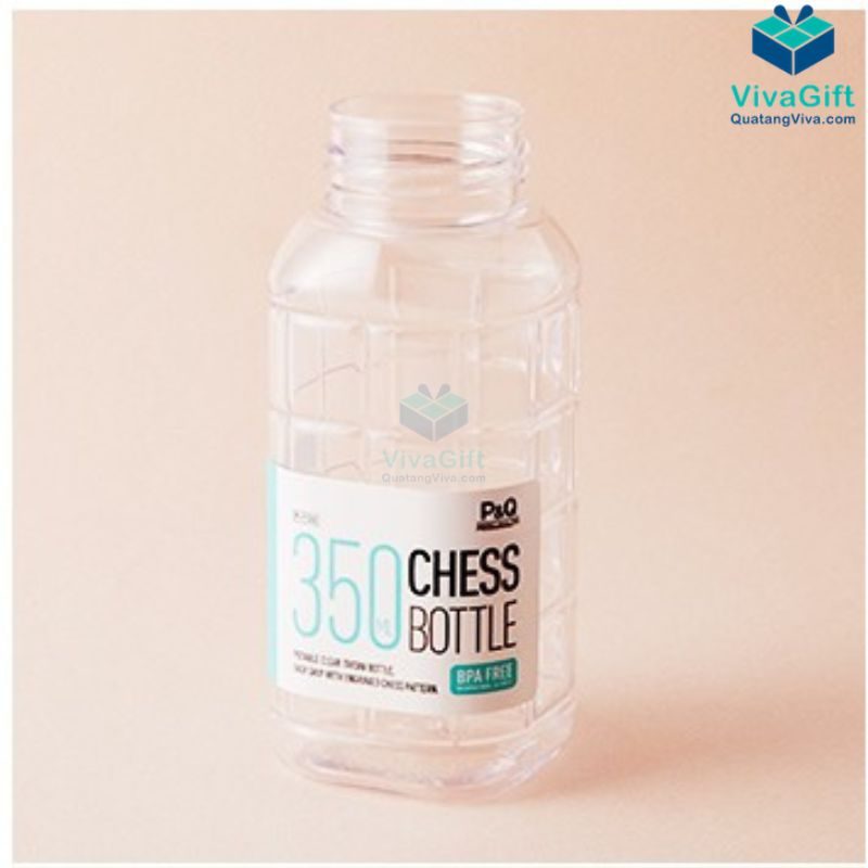 Bình Nước Bằng Nhựa Pet LocknLock Chess 350ml HAP815 