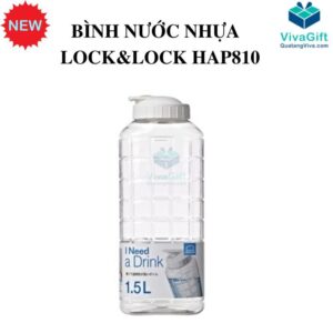 Bình Nước Nhựa Pet LocknLock Jug 1 Lít HAP810 In Logo