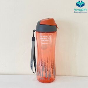 Bình Nước Nhựa BPA Free LocknLock 550ml/650ml Có Ống Hút