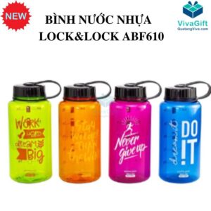 Bình Nước Nhựa Tritan Lock&Lock Thể Thao 1 Lít ABF610